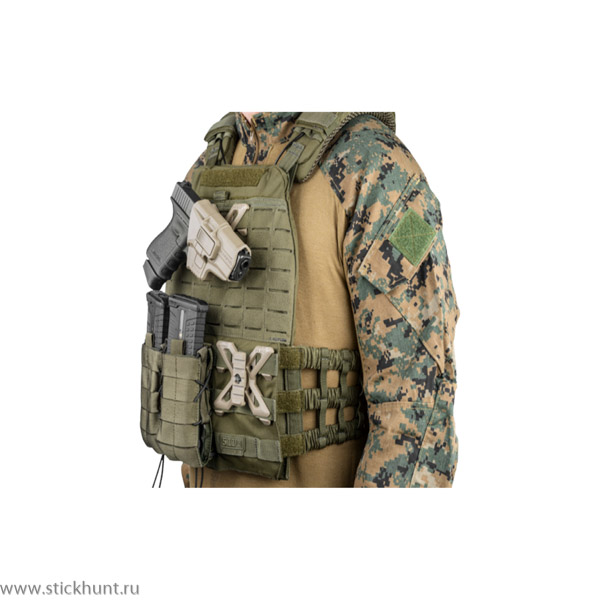 Адаптер с вращаемой планкой Picatinny Fab Defense RPR Molle SC-RPRM Молле Черный