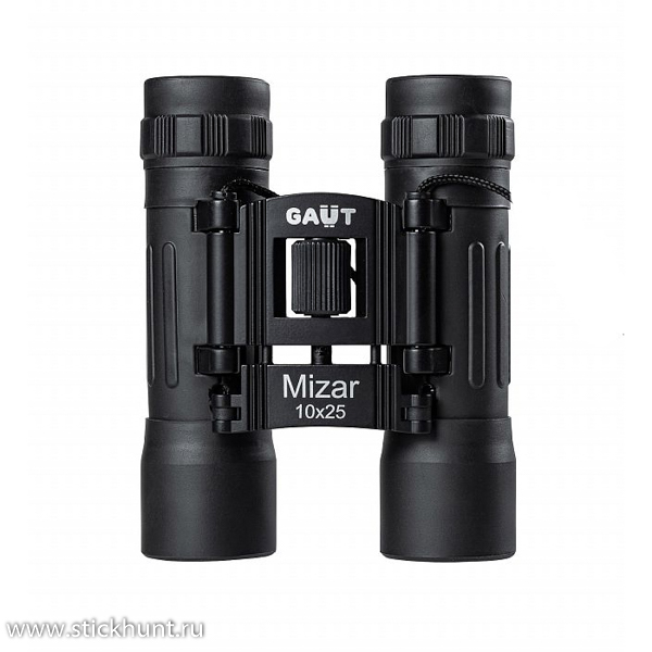 Бинокль GAUT Mizar 10x25 BK-7 Призма - Roof Черный