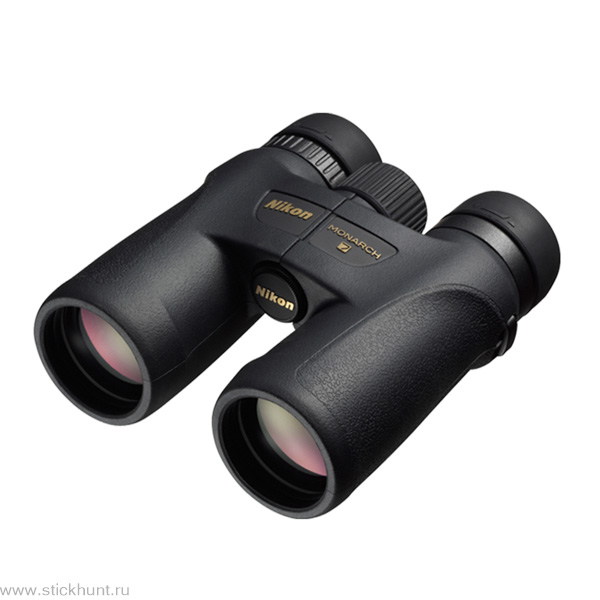 Бинокль Nikon MONARCH 7 8x42 Roof - призма со стеклом стекло ED (Extra-low Dispersion) черный