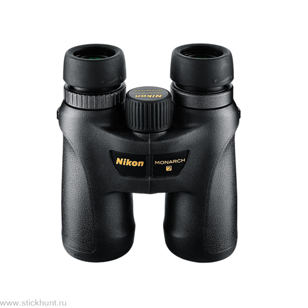 Фото Бинокль Nikon MONARCH 7 8x42 Roof - призма со стеклом стекло ED (Extra-low Dispersion) черный