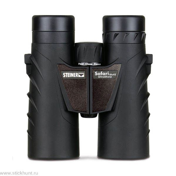 Фото Бинокль Steiner SAFARI UltraSharp 10x42 Porro - призма 23080 черный