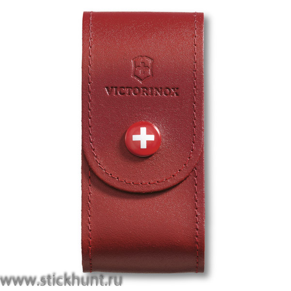 Чехол для ножа VICTORINOX 91 мм красный (4.0521.1)