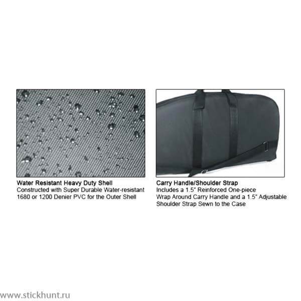Чехол для оружия Leapers UTG DC Deluxe Tactical PVC-DC42B-A с оптическим прицелом до 105 см Черный Чехол для оружия Leapers UTG DC Deluxe Tactical PVC-DC42B-A с оптическим прицелом до 105 см Черный