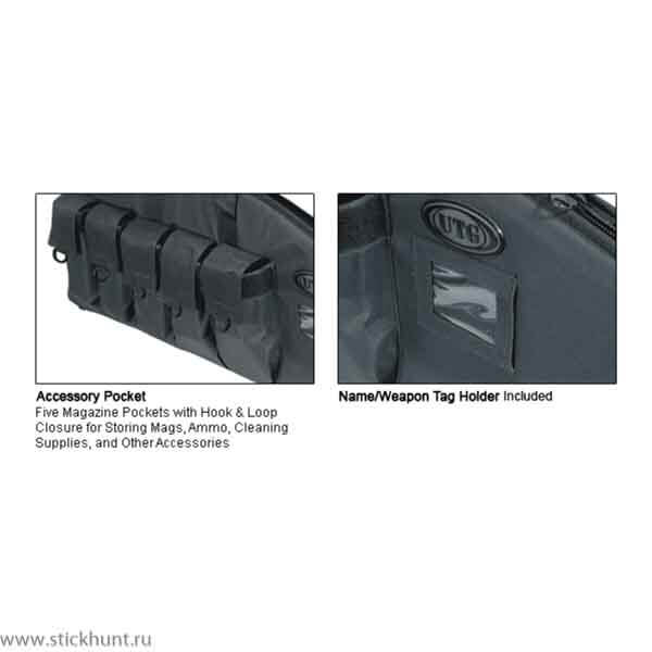 Чехол для оружия Leapers UTG DC Deluxe Tactical PVC-DC42B-A с оптическим прицелом до 105 см Черный Чехол для оружия Leapers UTG DC Deluxe Tactical PVC-DC42B-A с оптическим прицелом до 105 см Черный