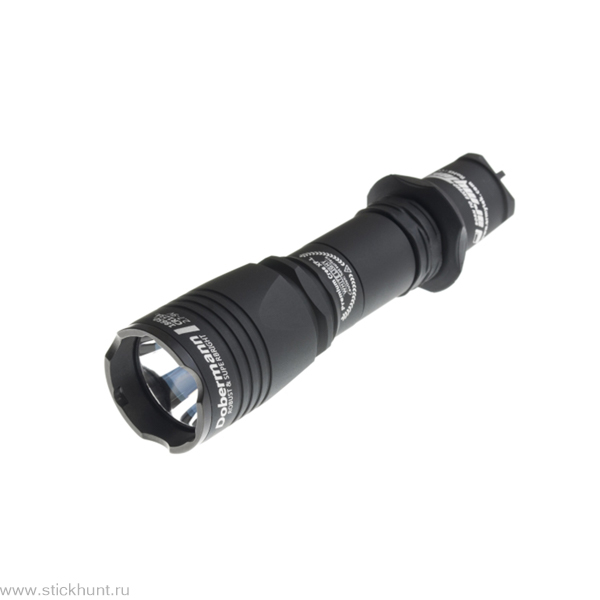 Фонарь светодиодный тактический Armytek Dobermann Свет - Зеленый | 240 lm 274 м