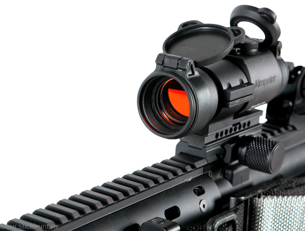 Коллиматорный прицел Aimpoint Patrol Rifle Optic 12841 на Weaver/Picatinny закрытый черный матовый