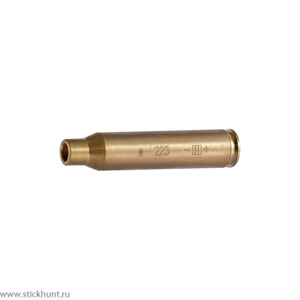 Лазерный патрон ShotTime ST-LS-223 ColdShot калибр .223Rem лазер красный латунный