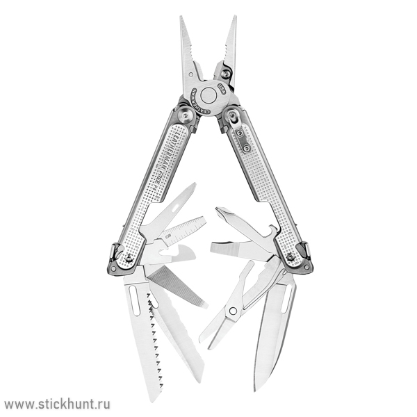 Мультитул Leatherman Free P4 (832642) 21 функций Серебристый