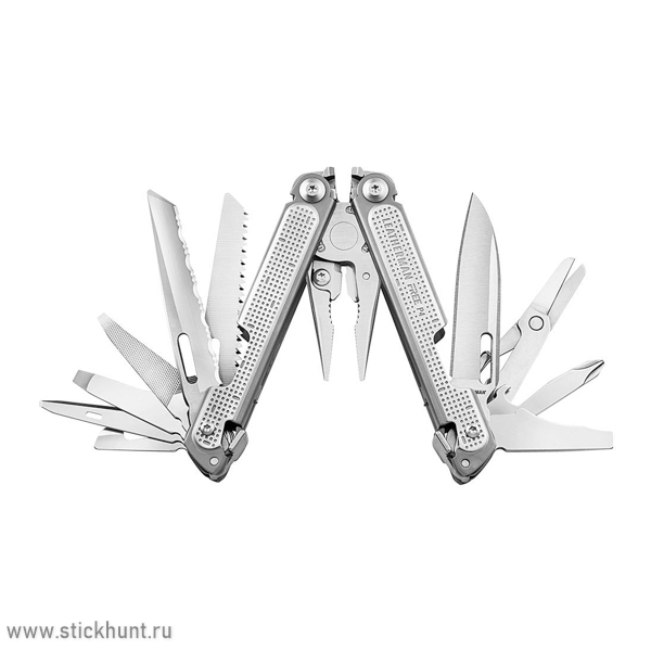 Мультитул Leatherman Free P4 (832642) 21 функций Серебристый