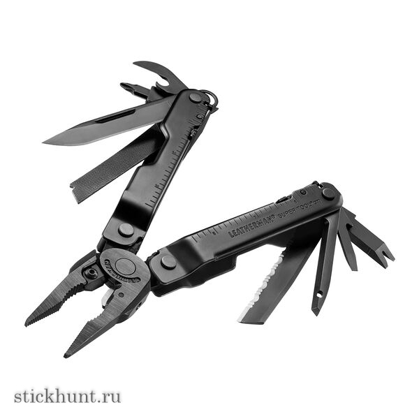 Мультитул Leatherman Super Tool 300 M (832758) 18 функций Черный