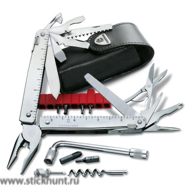 Мультитул VICTORINOX Swiss Tool Plus 39 функций (3.0338.L)