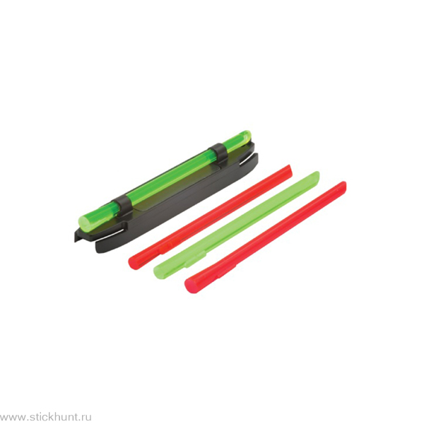 Мушка магнитная HiViz Magnetic Sight M-Series M300 на вент. планку 5,5 - 8,3 мм зеленый/красный
