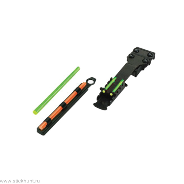 Мушка оптоволоконная HiViz Tombuster II Combo Sight TB2004 с целиком универсальная