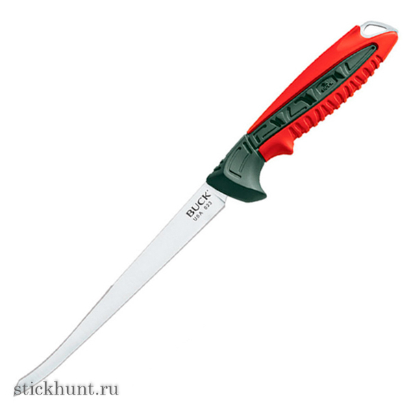 Нож классический Buck Knives Clearwater Pro 0024BLS1-B клинок 15 см Красный