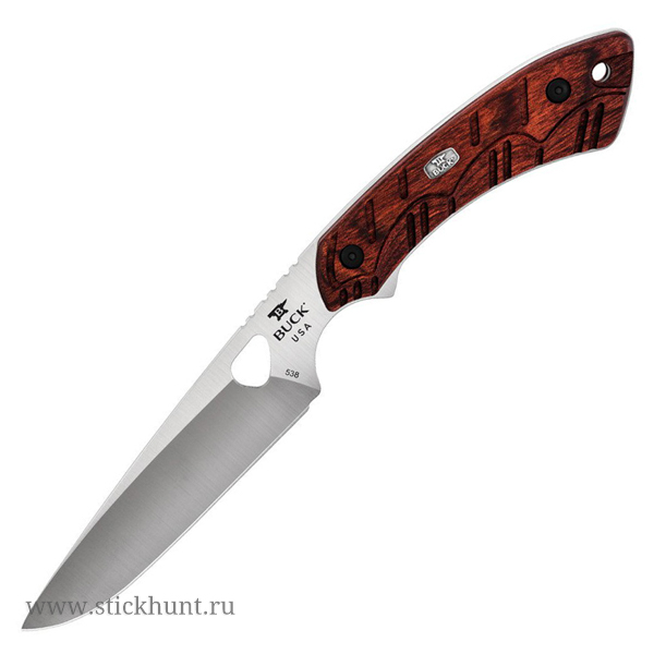 Нож классический Buck Knives Open Season Smal Game Avid 0538RWS-B клинок 10 см Древесный