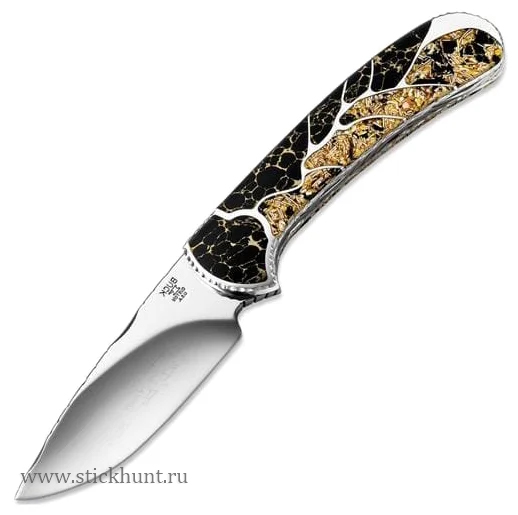 Нож классический Buck Knives Ranger Skinner Painted Pony 0113EGSLE-В клинок 8 см Рисунок