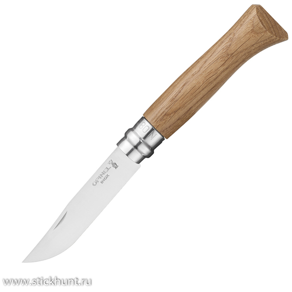 Нож классический Opinel Tradition Luxury №08, клинок 8.5 см, рукоять - дуб