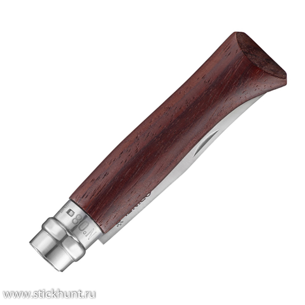 Нож классический Opinel Tradition Luxury №08, клинок 8.5 см с зеркальной полировкой, рукоять-падук