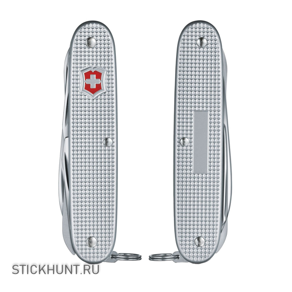 Нож перочинный Victorinox Farmer X Alox (0.8271.26) 10 функций Серебристый