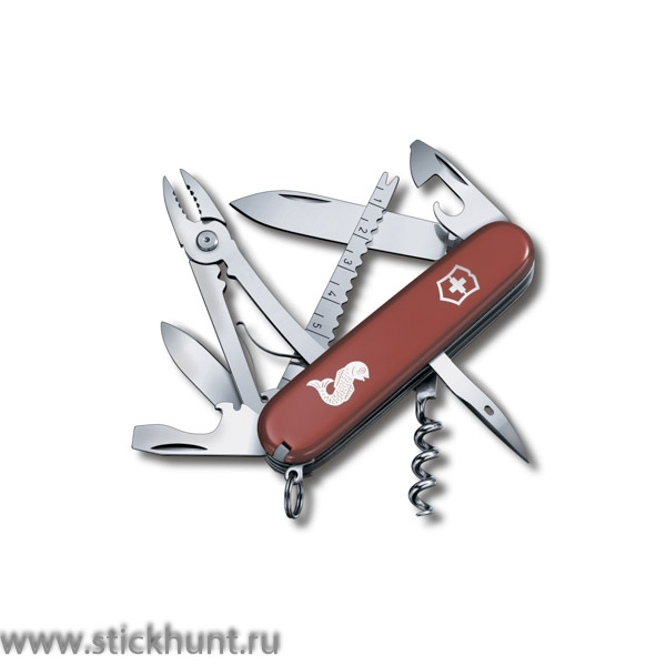 Нож перочинный VICTORINOX Alpineer 18 функций красный (1.3653.72)