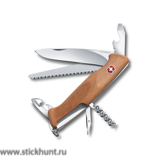 Нож перочинный VICTORINOX Evo Wood с деревянной рукоятью 10 функций (0.9561.63)