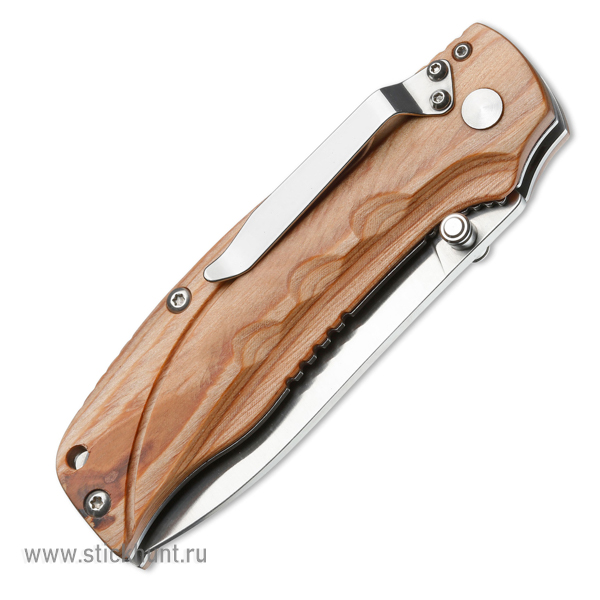 Нож складной Boker Magnum Pakka Hunter 01MB700 клинок 9.3 см Древесный