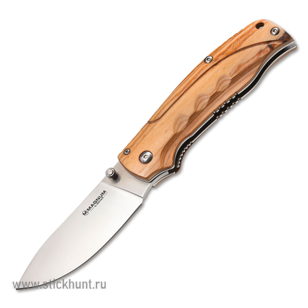 Нож складной Boker Magnum Pakka Hunter 01MB700 клинок 9.3 см Древесный