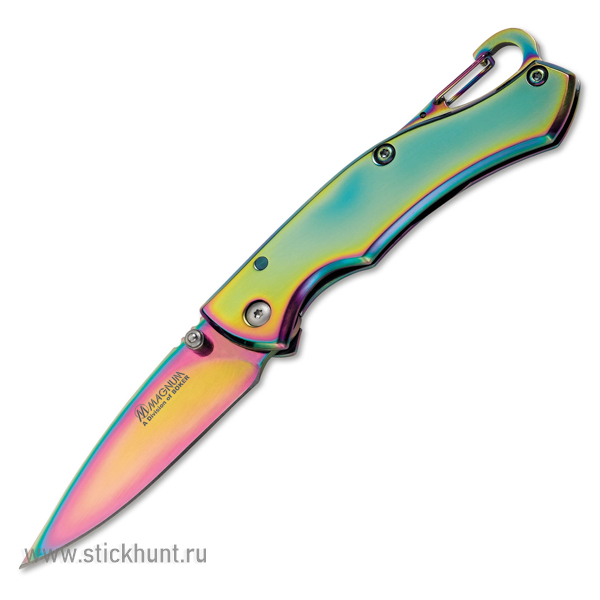 Нож складной Boker Magnum Rainbow I 01YA106 клинок 5.7 см Зеленый