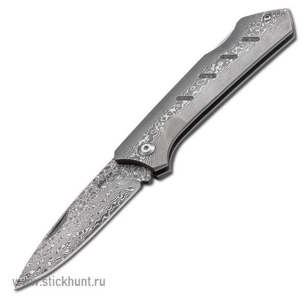 Нож складной Boker Plus Damascus Dominator 01BO511DAM клинок 8.4 см Серебристый