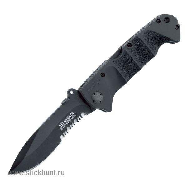 Нож складной Boker Plus RBB Automatic Recurve 01BO055 клинок 8.5 см Черный