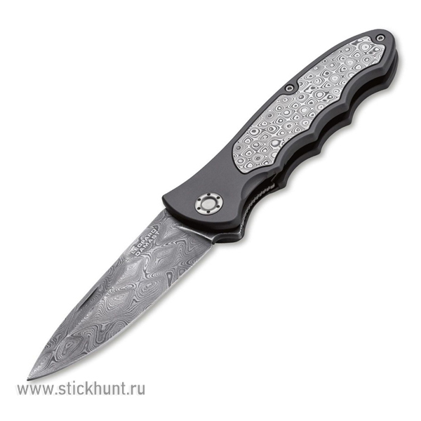 Нож складной Boker Solingen Leopard-Damasc III Collection 110239DAM клинок 9.7 см Серый