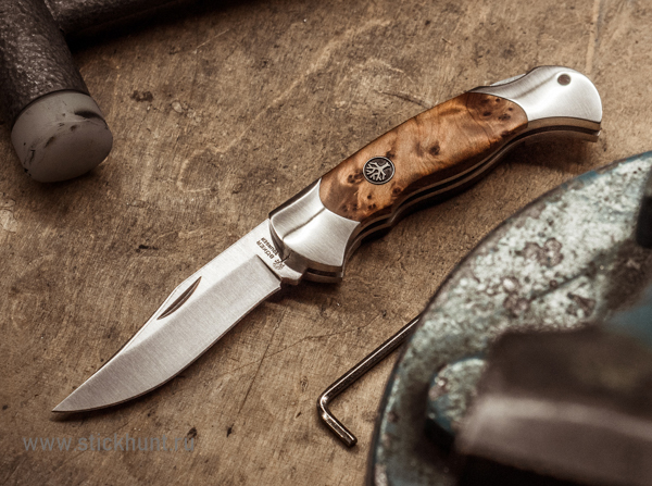 Нож складной Boker Solingen Thuja 112002TH клинок 8 см Коричневый