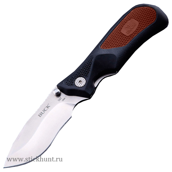 Нож складной Buck Knives Ergohunter 0598RWS-B клинок 7.6 см Черный