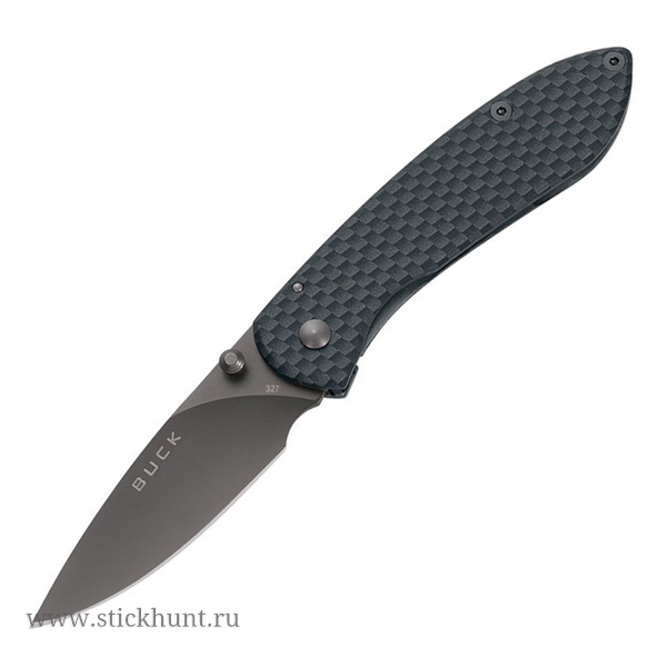 Нож складной Buck Knives Nobleman 0327CFS-B клинок 6.7 см Черный