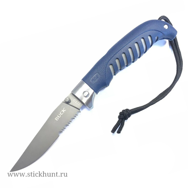 Нож складной Buck Silver Creek Versa 0222BLX-B клинок 10 см Синий