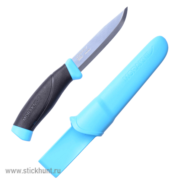 Нож туристический Morakniv Companion (12159) клинок 10 см Голубой