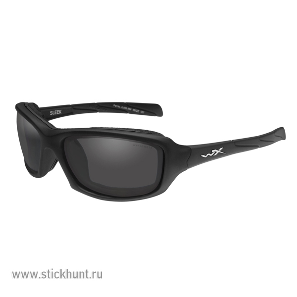 Очки баллистические стрелковые Wiley X Sleek CCSLE02 ANTI-FOG Серые 15%