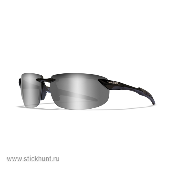 Очки баллистические стрелковые Wiley X Tobi ACTOB04 Polarized Серебристые 12%