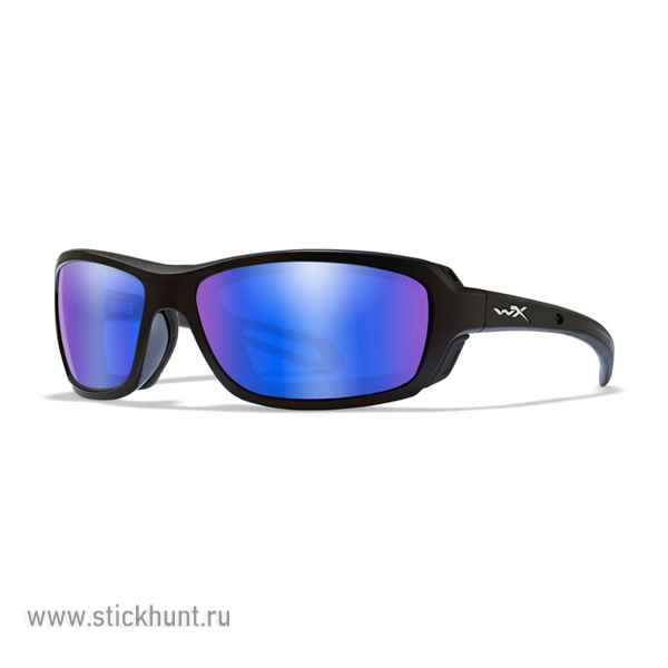 Очки баллистические стрелковые Wiley X Wave CCWAV09 Polarized Зеркально-синие 12%