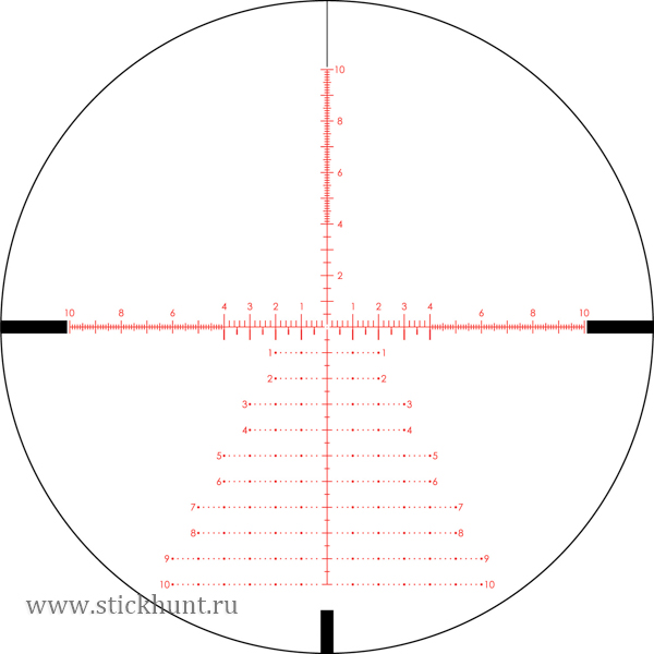 Прицел оптический Vortex Viper PST Gen II 3-15x44 FFP сетка EBR-7C (MRAD) SF, Подсветка