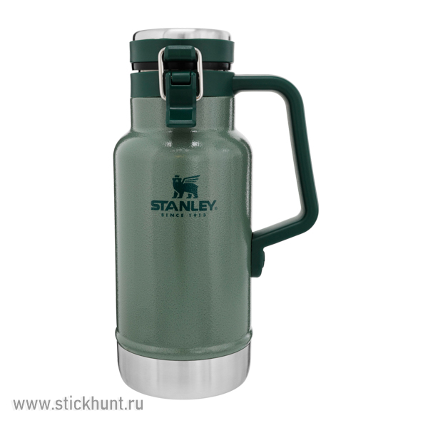 Термос Stanley Classic Easy-Pour Beer Growler (10-01941-067) 1.9L Зеленый