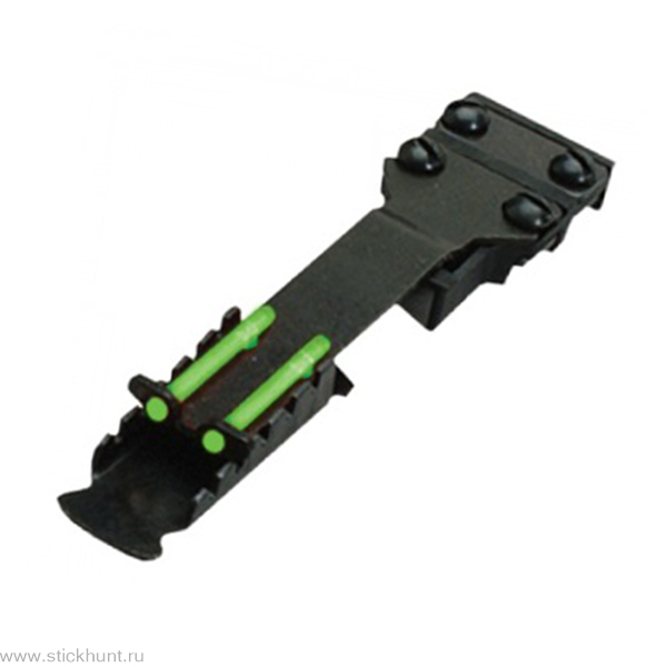 Целик оптоволоконный HiViz Double Dot Rear Sight (узкий) TS2002 (маленький)