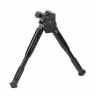 Сошки телескопические Caldwell AR Prone 531123 с креплением на планку Picatinny Черный