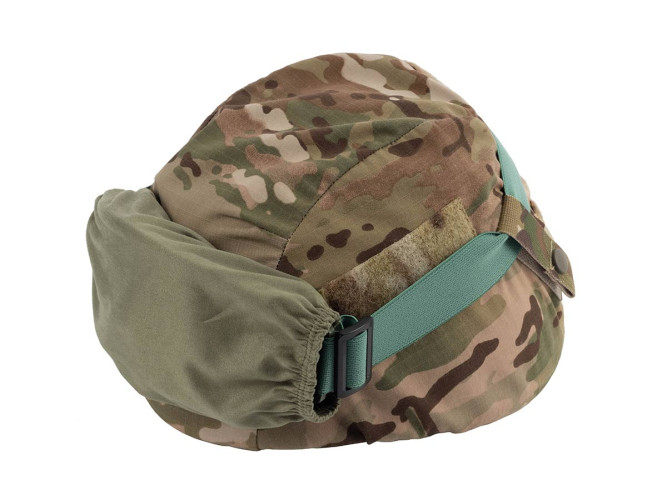 Очки-маска баллистические тактические ShotTime Puma, защитная, оправа зелёная, линза: прозрачная, желтая, серая, чехол