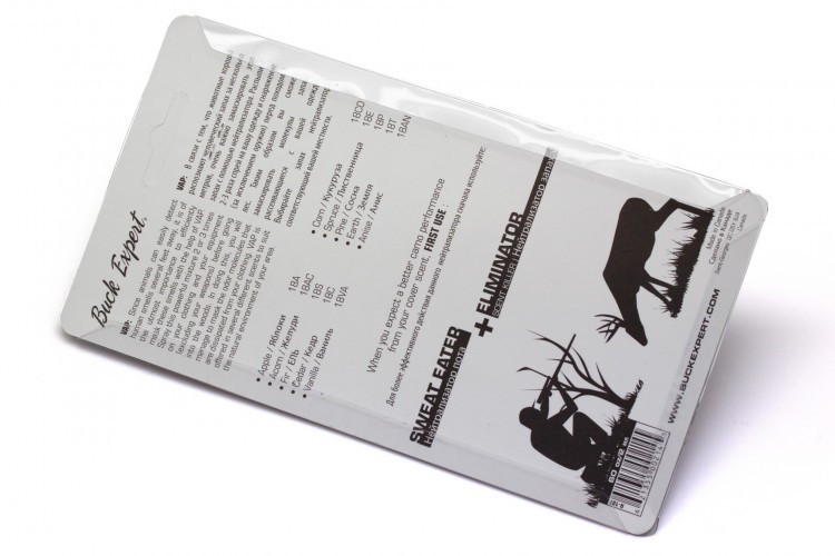 Нейтрализатор запаха человека Buck Expert 18T запах земли Спрей 60 мл