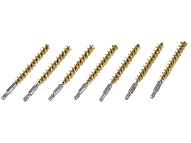 Ерш щетинный для чистки оружия ShotTime ST-BP-22-7-B для 5.6 мм калибра Папа 8/32 Пластик 7 шт