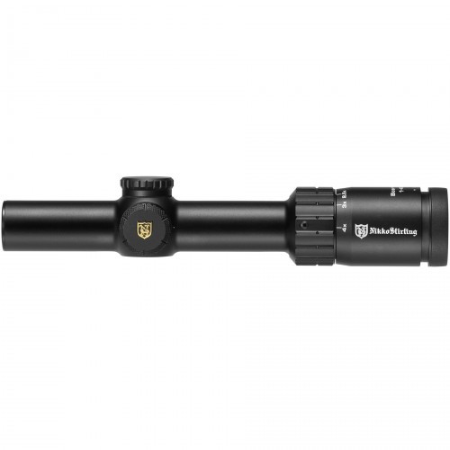 Прицел оптический Nikko Stirling Boar Eater 1-4X24 IR SFP FP WP (NSBE1424) Сетка №4Dot