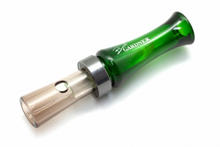 Манок духовой на утку крякву Buck Gardner Mallard Magic Cajun Style Ring MMG-CG-S Зелёный / Дымчатый