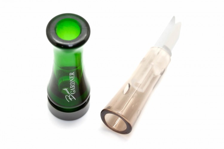 Манок духовой на утку крякву Buck Gardner Mallard Magic Cajun Style Ring MMG-CG-S Зелёный / Дымчатый