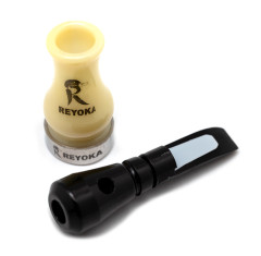 Манок духовой 2 в 1 (уточка чирок и шилохвость) Reyoka Camurcun Белый / Чёрный